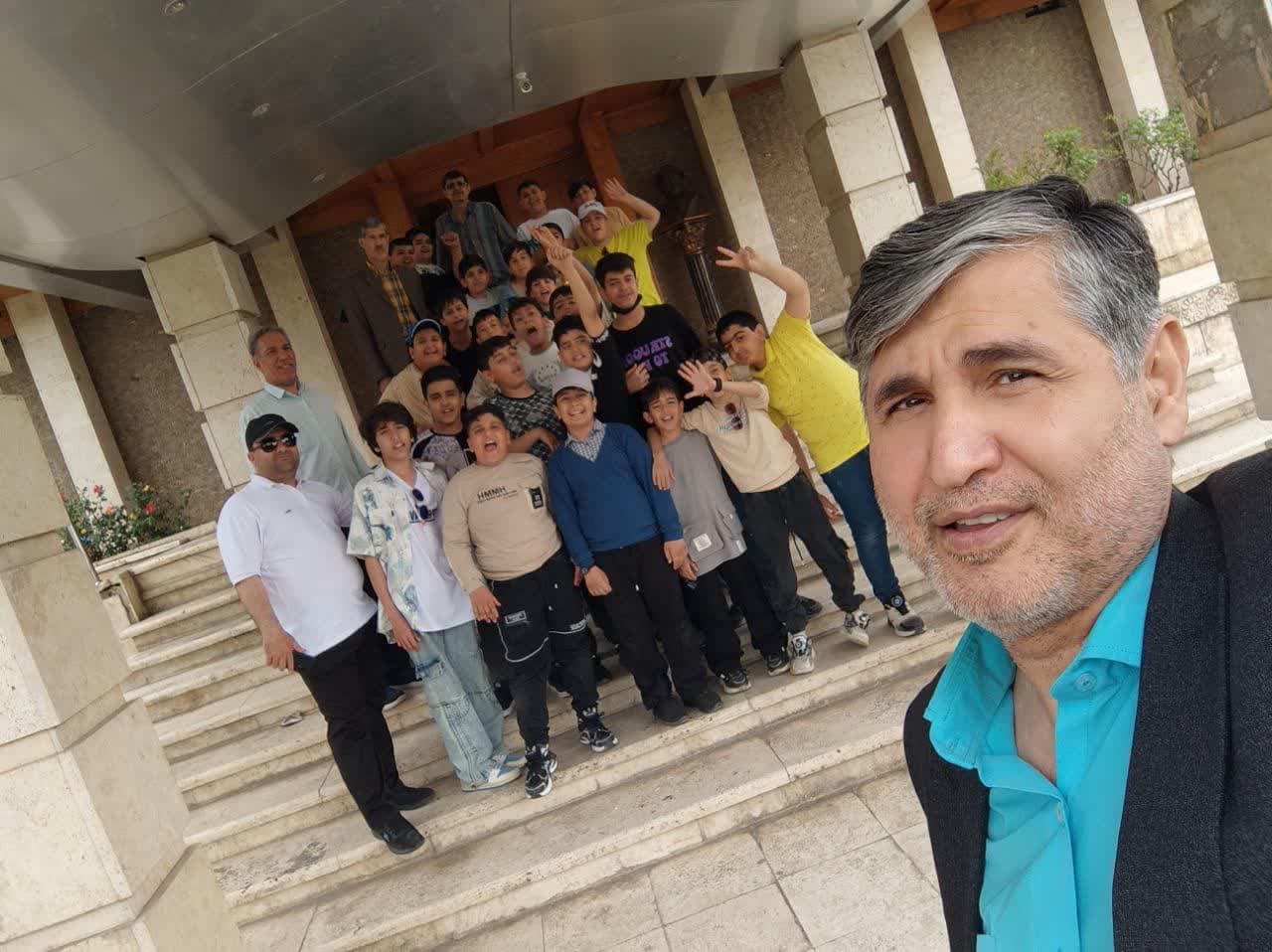 بازدید دانش آموزان از موزه ی حیات وحش تهران
