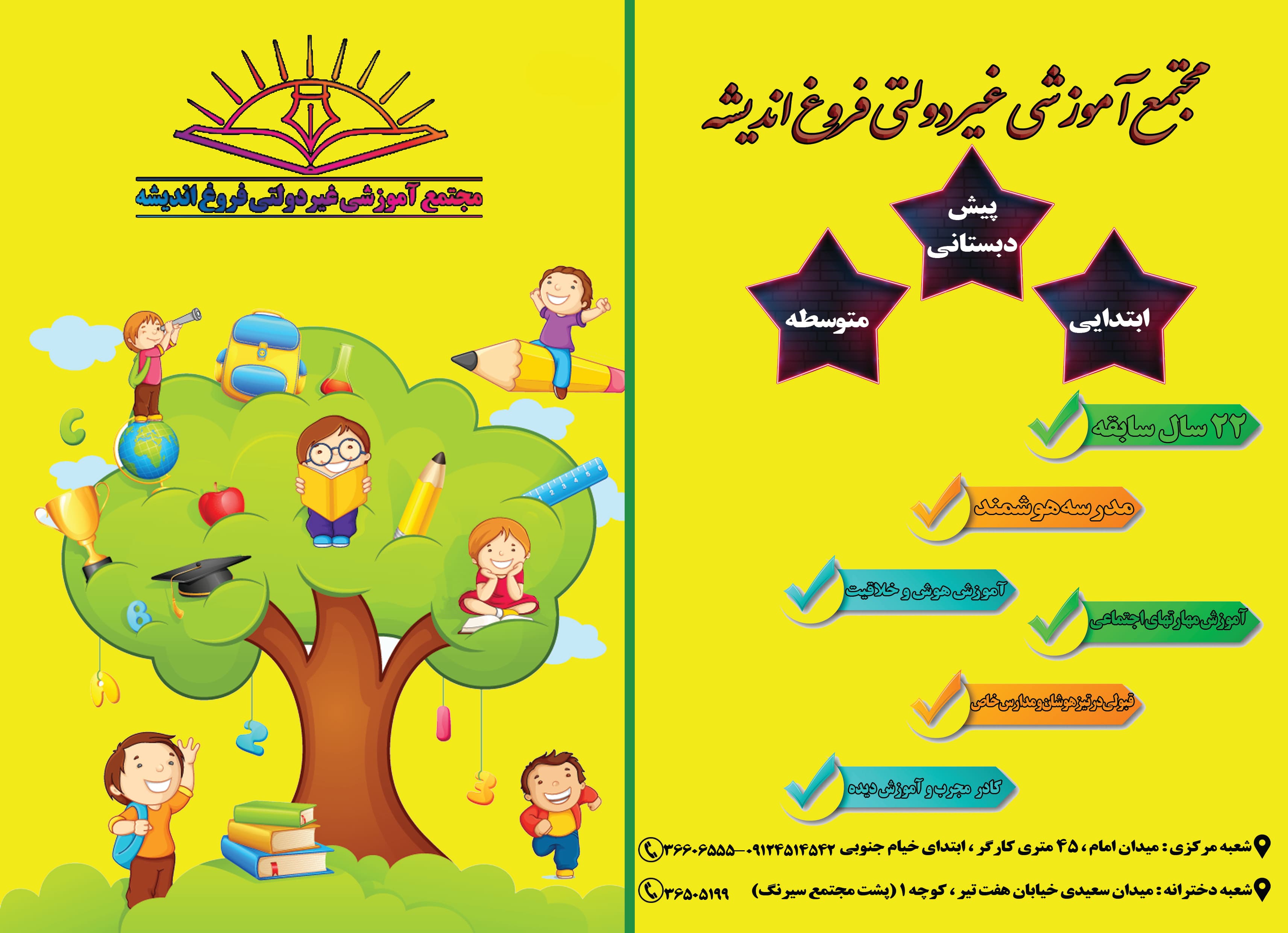 ویژگی های مجتمع